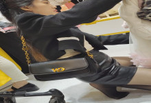 The yang mama's sexy black nylon