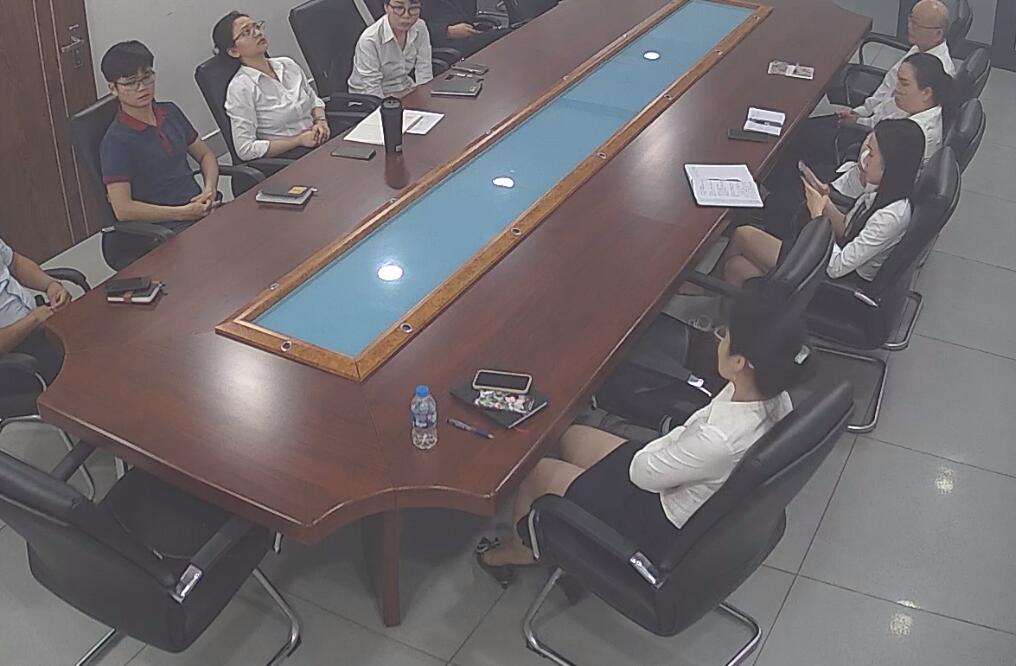 They are having a meeting 4