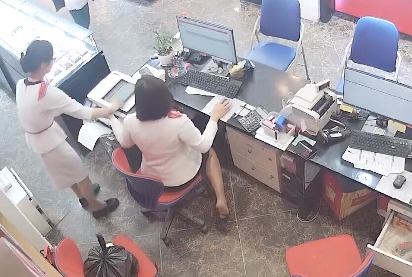 One of them was in black stockings 2